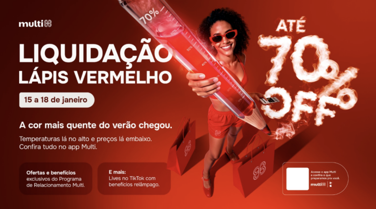 Shoppings realizam lives no TikTok durante Lápis Vermelho 2026