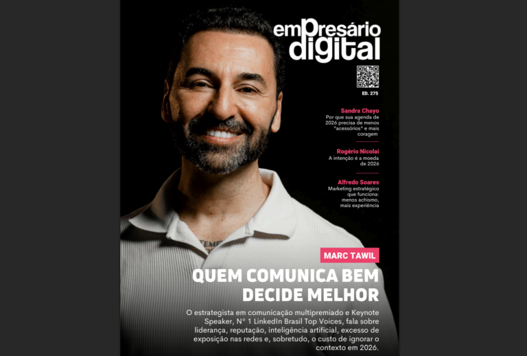 Revista Empresário Digital traz especial comMarc Tawil