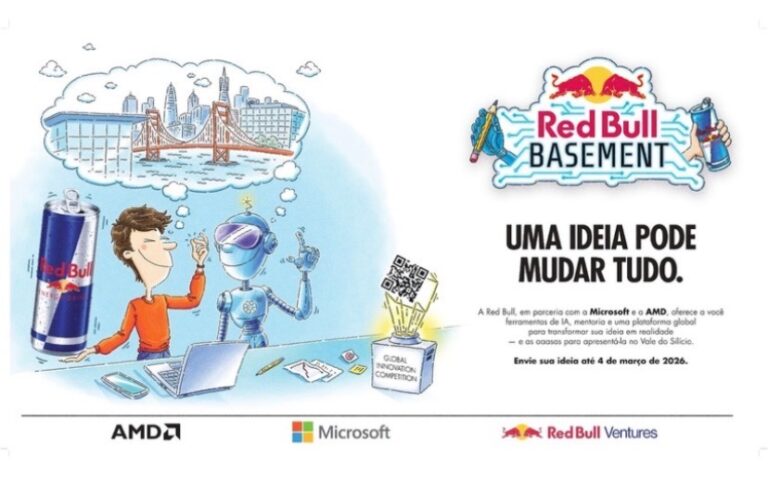 Red Bull Basement 2026: onde grandes ideias ganham energia