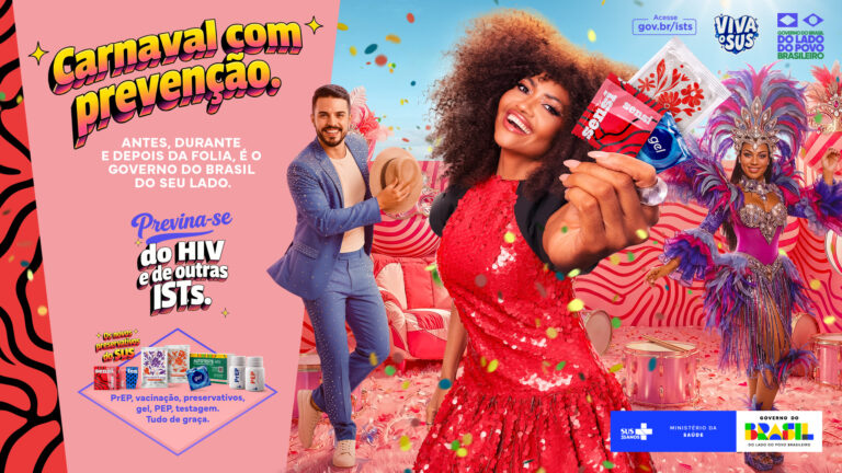 Calia cria campanha de Carnaval do Ministério da Saúde