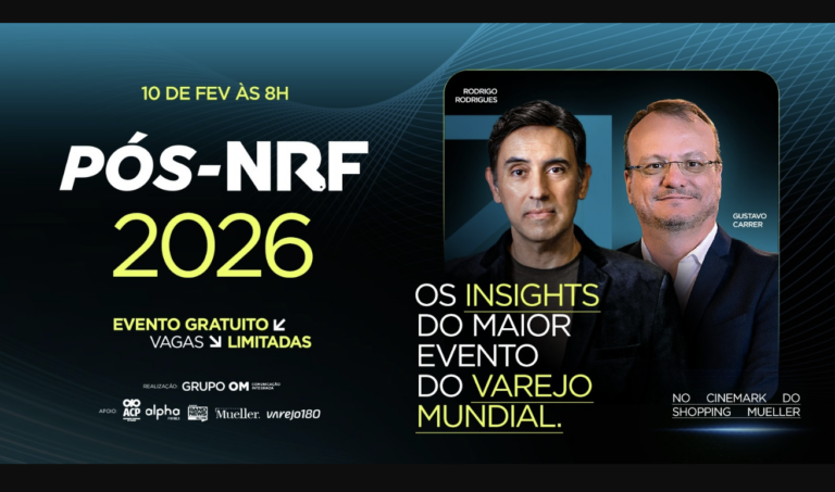 Grupo OM promove pós-NRF com o Shopping Mueller