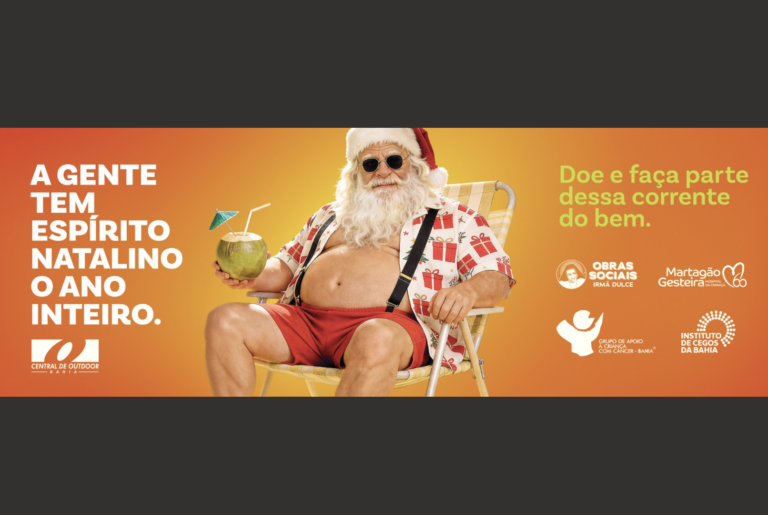 Central de Outdoor Seccional da Bahia realiza nova campanha de Natal