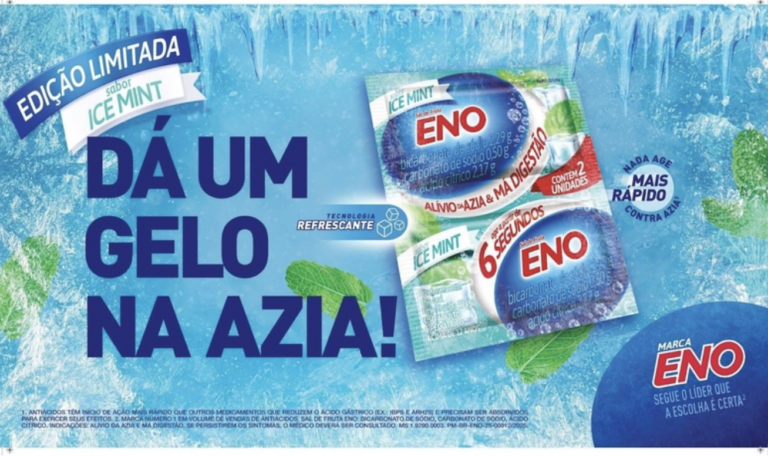 ENO celebra carnaval com novo sabor Ice Mint