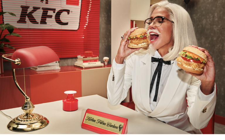 KFC traz novo rosto como fundador Coronel Sanders