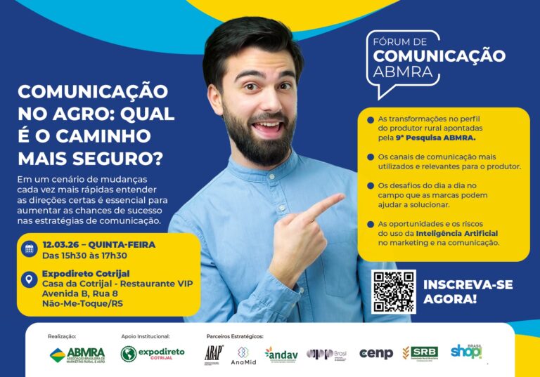 Fórum de Comunicação ABMRA acontece na Expodireto Cotrijal