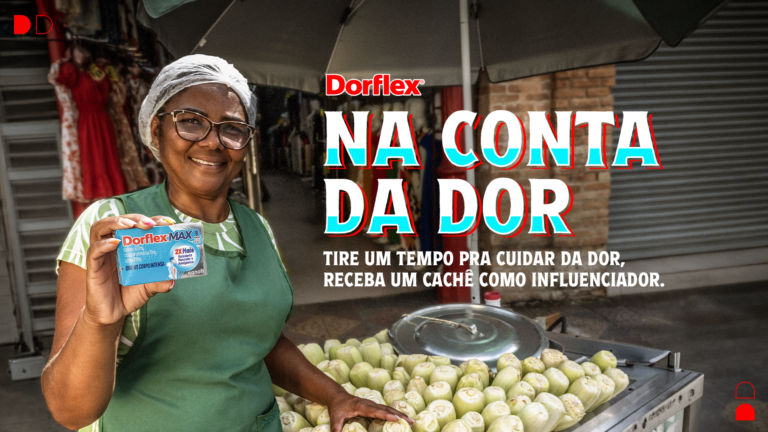 Dorflex lança campanha Na Conta da Dor 