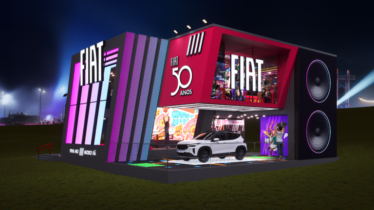 Fiat leva ativações imersivas para o Lollapalooza Brasil 2026 