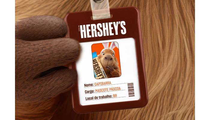 Hershey’s tem novo talento nacional troca o Coelho por Capivara