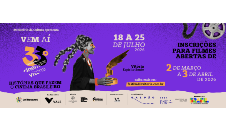 Festival de Cinema de Vitória abre inscrições