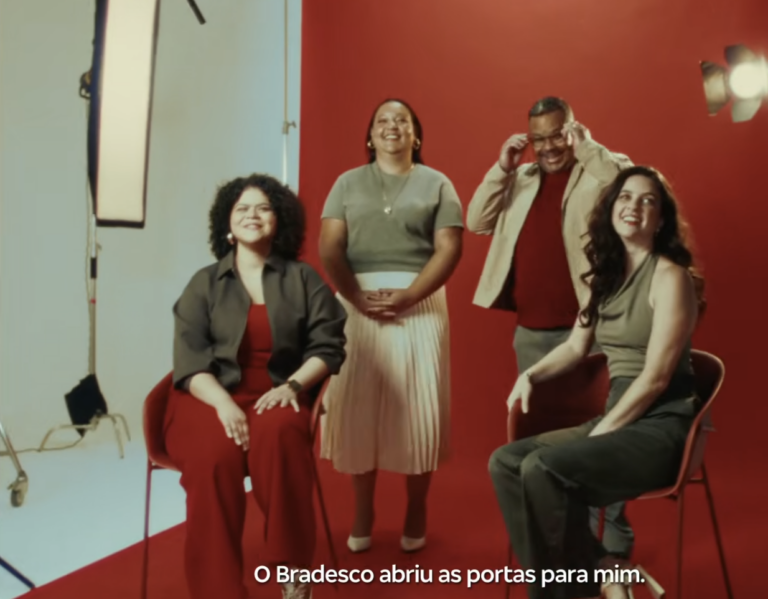 Bradesco lança ação destacando seus colaboradores