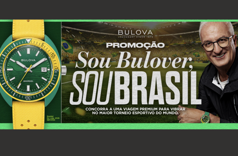 Bulova lança campanha “Sou Bulover, Sou Brasil”