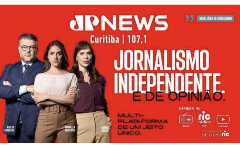 Jovem Pan News amplia cobertura em Curitiba