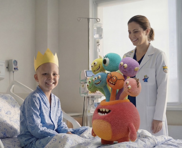 Hospital Pequeno Príncipe cria “Bicho de Sete Cabeças”