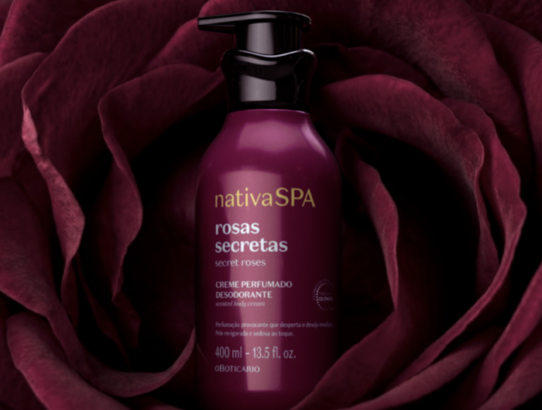 O Boticário rompe a tela e lança Nativa SPA Rosas Secretas