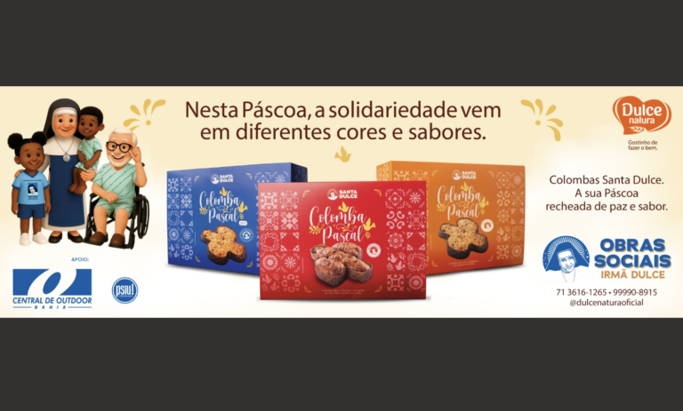 Central de Outdoor Seccional Bahia apoia ações de solidariedade