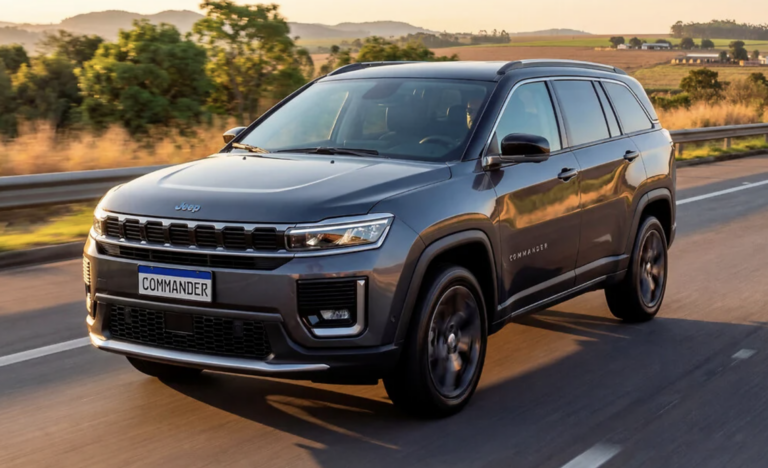 Jeep Commander 2027 chega com muita tecnologia