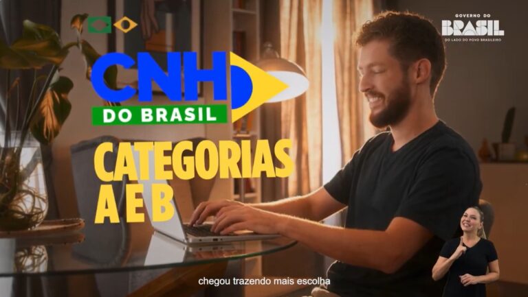 SECOM estreia campanha “A CNH do Brasil tá habilitada.”