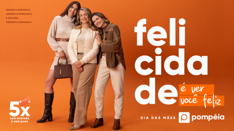 HOC assina campanha de Dia das Mães da Lojas Pompéia