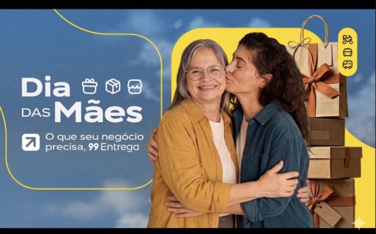 Dia das Mães impulsiona campanha da 99Entrega