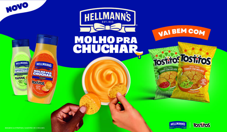 Hellmann’s e Tostitos lançam linha de molhos para “chuchar”