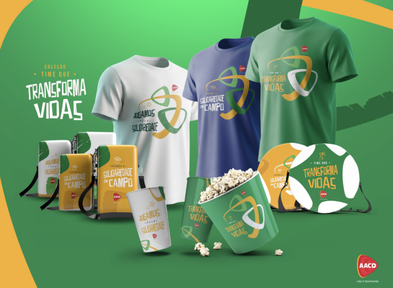 AACD lança coleção limitada “Time que transforma vidas”