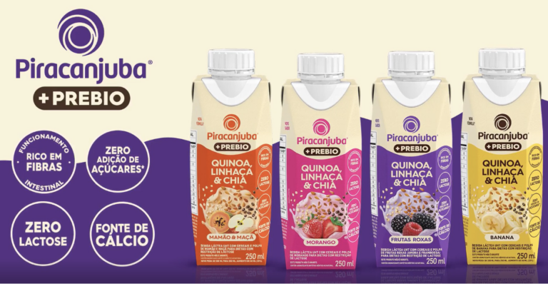 Piracanjuba +Prebio Quinoa, Linhaça e Chia chega ao mercado