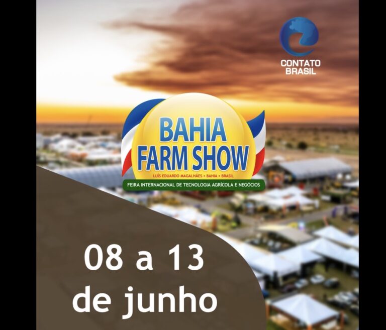 Bahia Farm Show 2026 será de 8 a 13 de junho
