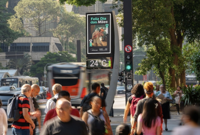 JCDecaux faz homenagem de Dia das Mães em três capitais