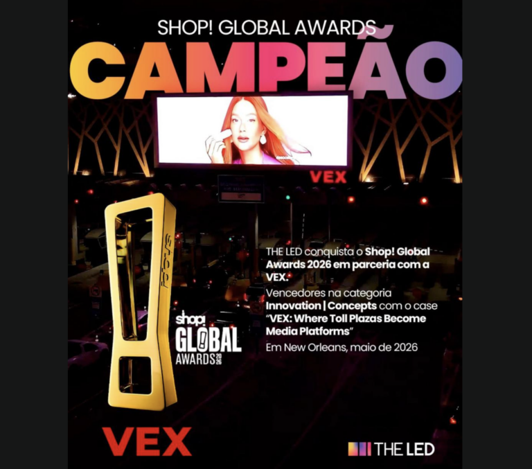 VEX ganha SHOP! Global Awards 2026