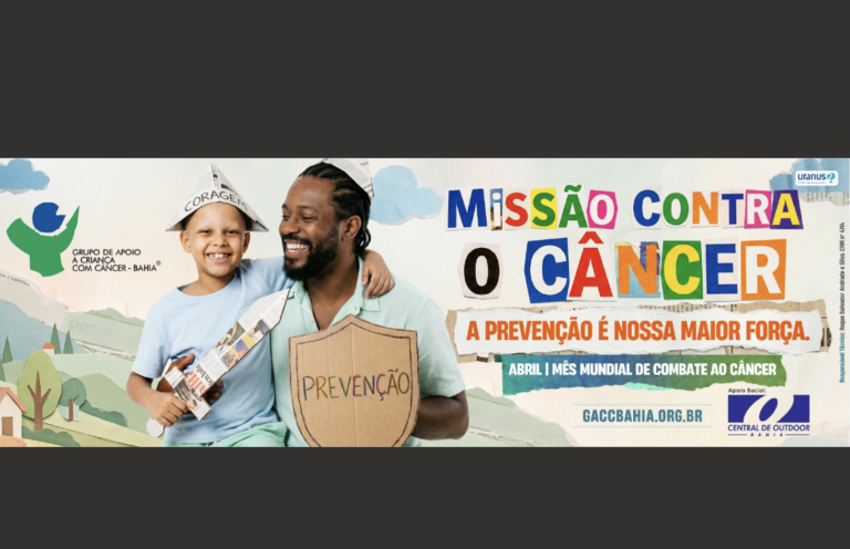 Central de Outdoor da Bahia apoia causas sociais