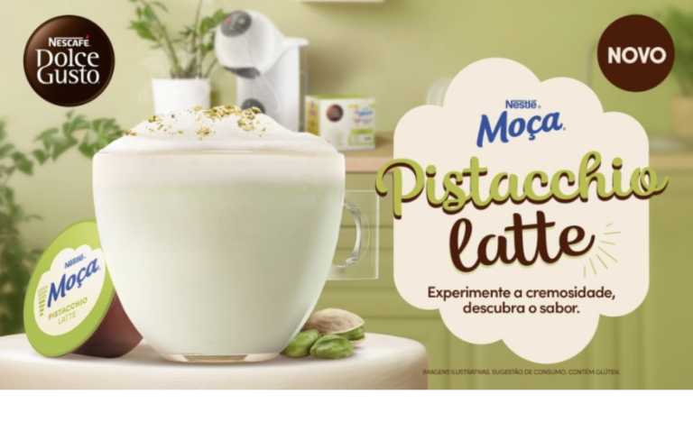 Nescafé Dolce Gusto lança Moça Pistachio Latte