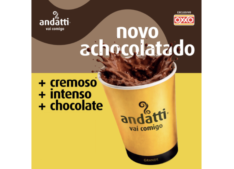 OXXO lança novo achocolatado andatti