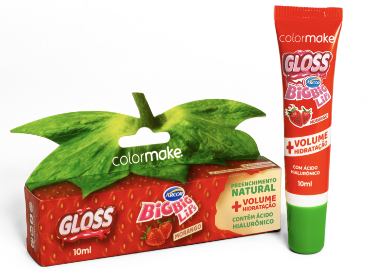 Colormake se une à Arcor e lança Big Big Lips