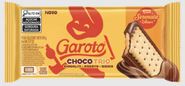 Garoto lança Choco Trio sabor Serenata de Amor