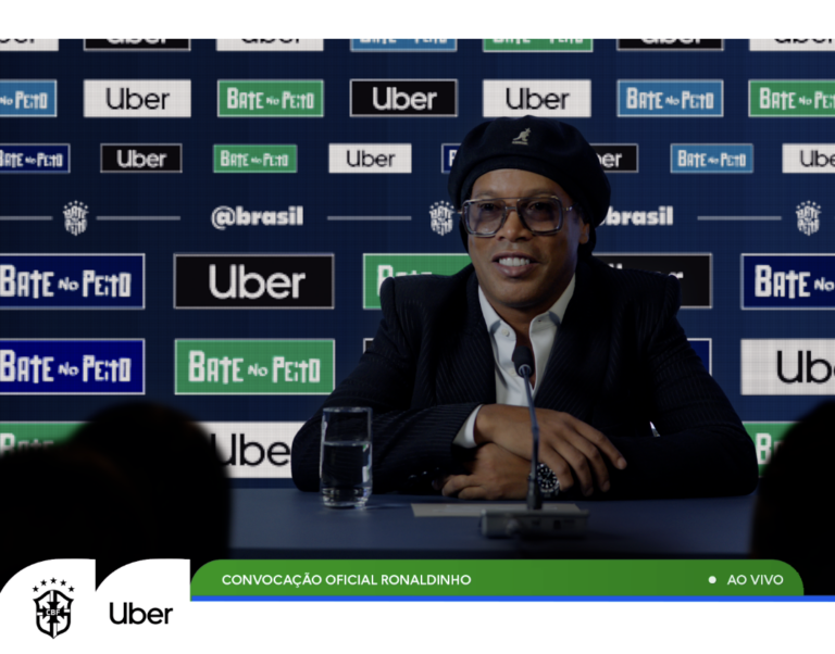 Uber transforma rito da CBF em nova campanha