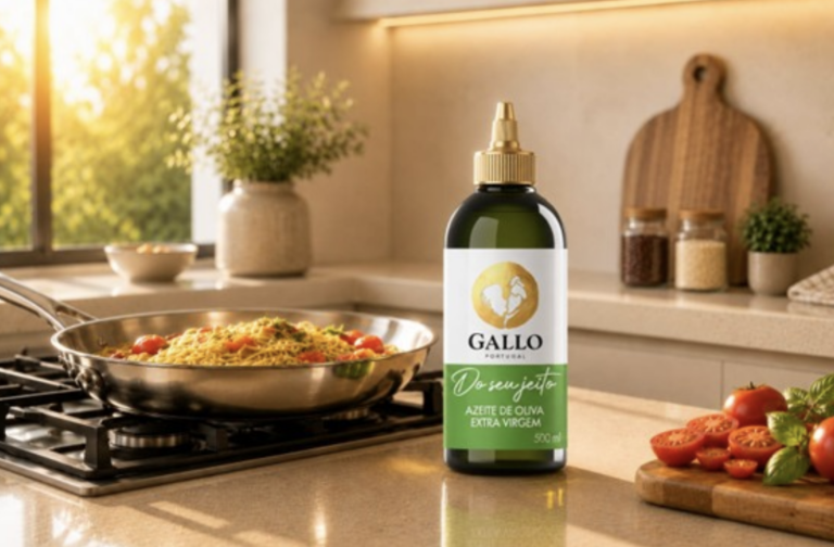 Gallo lança azeite em squeeze com bico dosador e novo sabor