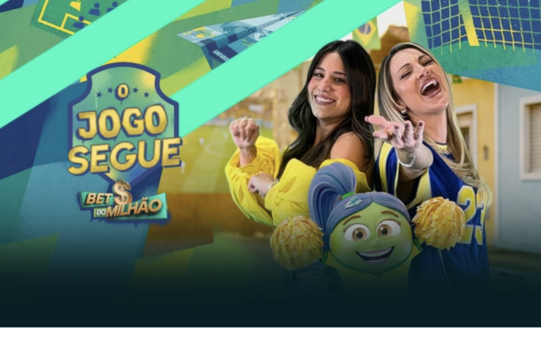 Bet do Milhão estreia campanha “O Jogo Segue”