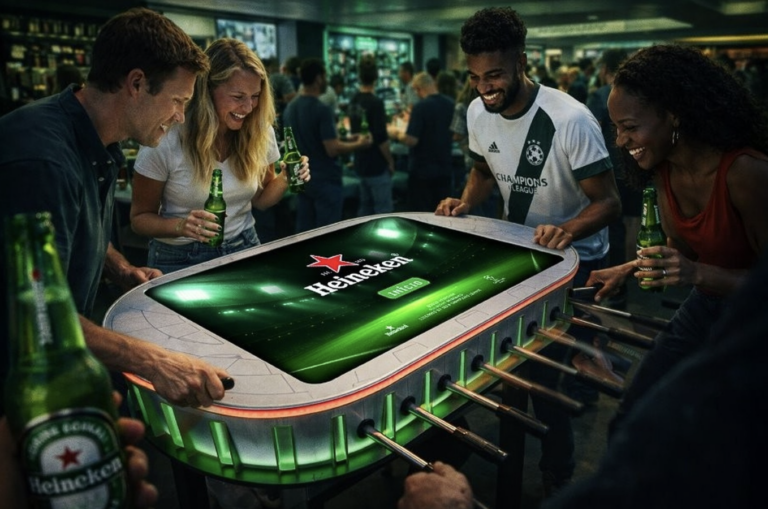 Heineken propõe imersão de UEFA Champions League