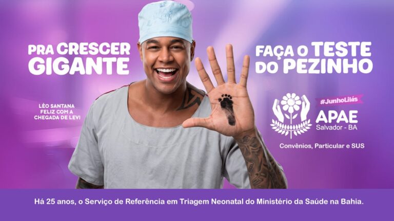 APAE de Salvador lança campanha do Junho Lilás