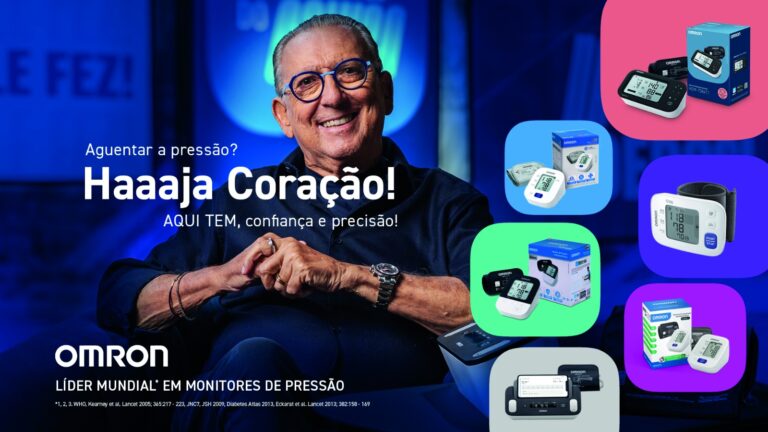 OMRON estreia campanha com Galvão Bueno