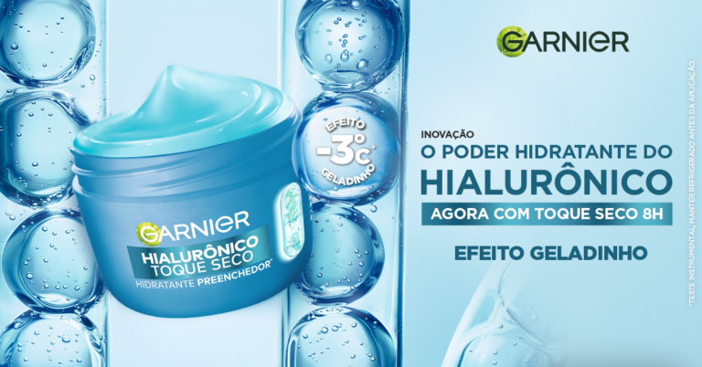 Garnier apresenta o Hidratante Facial Toque Seco