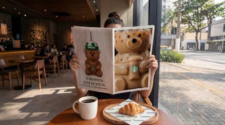 Starbucks relança copo em formato de urso