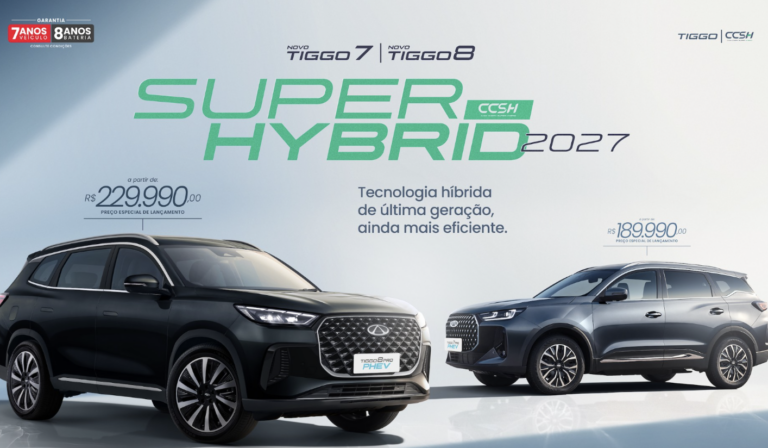 CAOA Chery lança nova geração Super Hybrid
