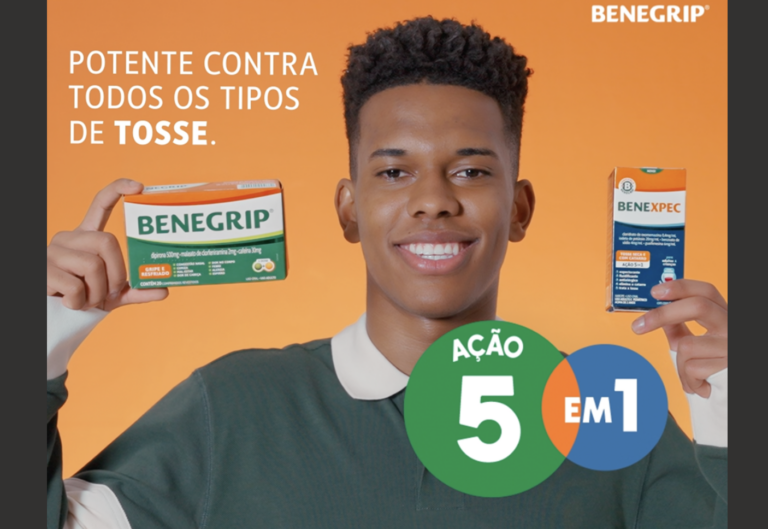 Benegrip lança Benexpec com Estevão