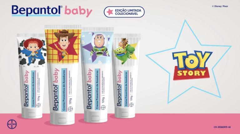 Bepantol Baby lança linha inspirada em Toy Story