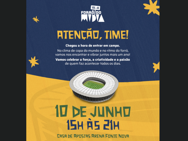 Vem aí Forró do Mídia