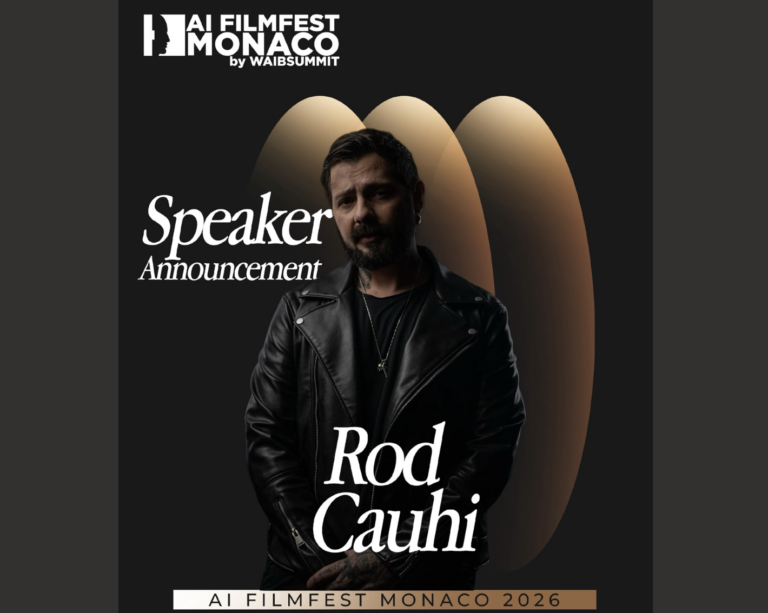 Rod Cauhi representa Brasil no AI Film Festival Monaco