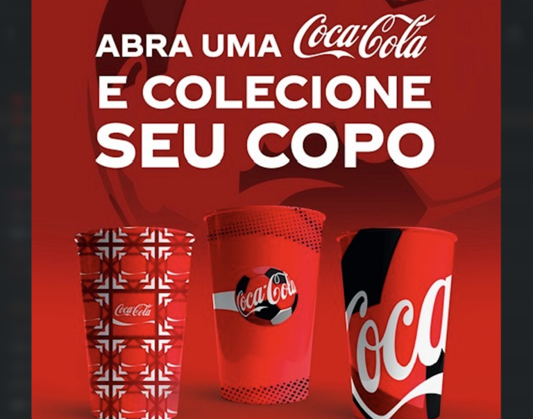 Vivenda do Camarão e Coca-Cola lançam copos colecionáveis