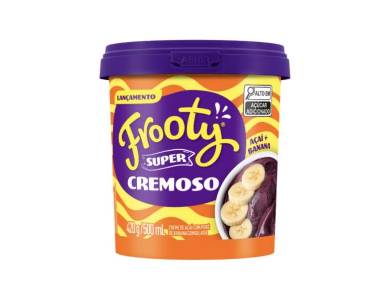 Frooty expande sua marca Frooty Açaí Super Cremoso