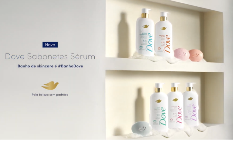 Dove lança linha Dove Sabonetes Sérum